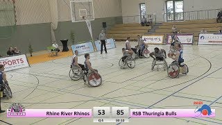 RBBL Rhine River Rhinos vs RSB Thuringia Bulls [upl. by Blondell701]