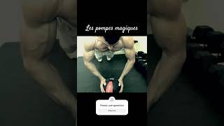 Les pompes magiques  sport musculation musculationnaturelle [upl. by Yhtommit586]