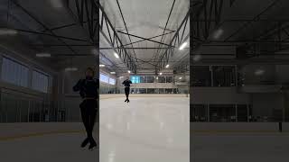 quad salchow progress from a few days ago [upl. by Atinid]