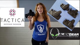 Tactica IWB Holster Vs Alien Gear  A Holster for Women [upl. by Huxham]