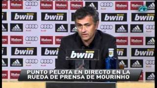 La rueda de prensa más tensa de Mourinho tras el Real Madrid FC Barcelona en el Santiago Bernabéu [upl. by Sherlocke]