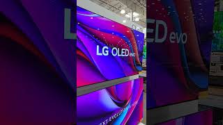 LG C4 Vs C3 Oled TV display at Costco [upl. by Akimed236]