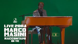 Marco Masini  Raccontami Di Te Official video Live 2004 [upl. by Anohs]