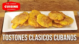 😋Como hacer TOSTONES CUBANOS receta MUY faci Y RÁPIDA [upl. by Tiga227]