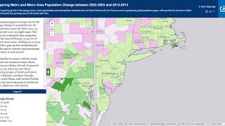 Where is population growing and decling in The Foundry United States [upl. by Yecats]