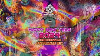 Happy New Year 2024  Progressive Psytrance DJ Mix [upl. by Theobald]