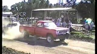 SIZZLER RT 1975 Dodge Power Wagon Mopar 440 Tyndall South Dakota PICKUP PULLS [upl. by Airdnna]