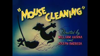 Tom amp Jerry  182  Mouse Cleaning 1948 Uncensored [upl. by Ahsatak468]