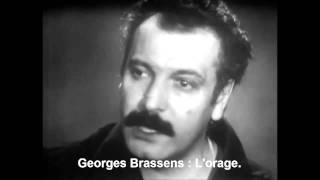 Georges Brassens  Lorage [upl. by Hayley]