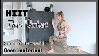 30 min Thuis workout  HIIT voor afvallen conditie amp kracht  OPTIMAVITA [upl. by Pansie641]