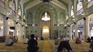 Azan from Masjid Sultan in Singapore 3 Prayer Hall [upl. by Keelby]