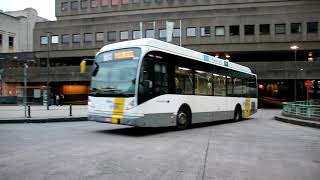 Schaarbeek Noordstation Bus 20170821 2 Clips [upl. by Allys]