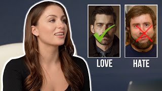 Mens Facial Hair Styles That Women LOVE amp HATE  Girls React [upl. by Heddi]