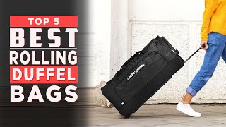 Best Rolling Duffel Luggage Bags 2024 [upl. by Bohlen]