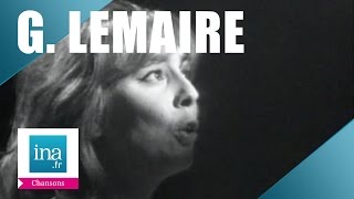 Georgette Lemaire quotJe ne sais pasquot live officiel  Archive INA [upl. by Lenora]