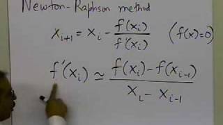 Chapter 0305 Lesson Derivation of Secant Method Approach 1 [upl. by Madox]