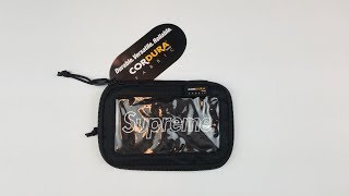 Supreme FW19 Small Zip Pouch Review  Actually A Wallet [upl. by Eceinej100]