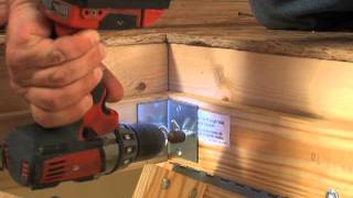 Werner Wood Attic Ladders  Short Installation Video [upl. by Kopaz52]