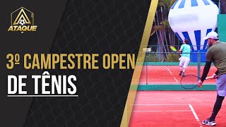 3º CAMPESTRE OPEN DE TÊNIS [upl. by Wurst]