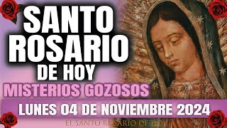 EL SANTO ROSARIO DE HOY LUNES 04 DE NOVIEMBRE 2024 MISTERIOS GOZOSOS  EL SANTO ROSARIO DE HOY [upl. by Aia299]