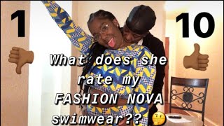 Boyfriend Rates My Fashion Nova Outfits Explicit [upl. by Helenka]