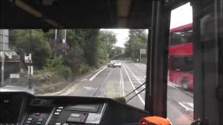 London Tramlink Cab Ride  West Croydon to Beckenham Junction [upl. by Wentworth]