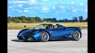 Pagani Huayra Roadster vs Pagani Huayra BC Start up Drive Exterior Interior amp Behind The scenes [upl. by Newob736]