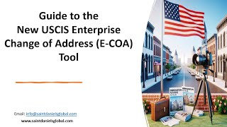 Guide to the New USCIS Enterprise Change of Address ECOA Tool [upl. by Eisned]