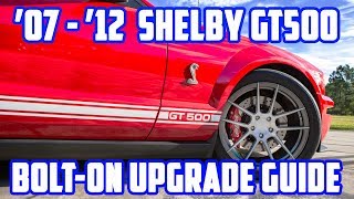 VMPs BoltOn Upgrade Guide for 20072012 Shelby GT500 [upl. by Sheffie]