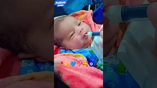 💞💙🥰 Adorable Baby by Syringe Feeding jiyatanwar05 adorable meditation nicunurse nicu ytshorts [upl. by Onfroi]