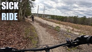 FAST MTB riding at Allaire Part 2 [upl. by Linetta]