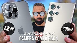 Samsung Galaxy S24 Ultra vs iPhone 15 Pro Max Camera Test Comparison [upl. by Keen]