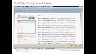 uCertify IC3 Exam 3 Practice Test [upl. by Meekahs]