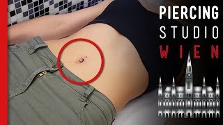 PiercingLive Ep 2 Bauchnabelpiercing [upl. by Aisiat]