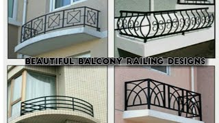 Best Balcony railing designs for modern homes [upl. by Hacissej]