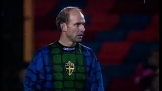 1996 UEFA Euro Qualifier  Sweden vs Turkey Full Match part 2 of 4 [upl. by Domineca]