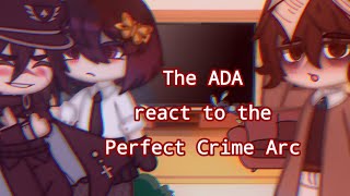 The ADA react to the Perfect Crime ArcBSD react video [upl. by Aloz]