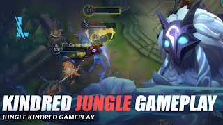 Kindred Jungler Gameplay  Wild Rift [upl. by Alvy28]