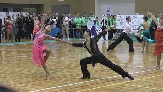 ロペス＆キンタロー。１次予選ルンバ 2017ダンススポーツグランプリin仙台 4K動画 [upl. by Georgianna]