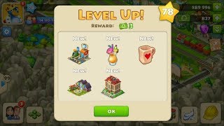 TOWNSHIP GAMEPLAY LEVEL 78 [upl. by Phillada]