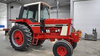 1978 IHC 1486 Tractor with 1905 Hours Sold for 19000 on Indiana Auction [upl. by Quartet]