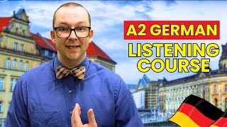 German Listening Comprehension Course for A2 Advanced Beginners Elementary German with Herr Antrim [upl. by Atkins150]