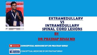 DIFFERENCES BETWEEN EXTRAMEDULLARY VS INTRA MEDULLARY SPINAL CORD LESIONS [upl. by Tanberg]