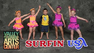 Surfin USA  Preschool Acro Class [upl. by Udenihc341]