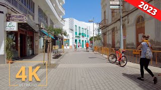 Lanzarote Canary Islands 🇪🇸 Spain  Arrecife Walking Tour  4K Street Walk  Virtual Walking 2023 [upl. by Erdnaed18]