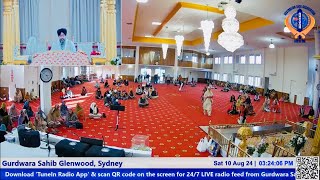 10 Aug 24  Gurdwara Sahib Glenwood Sydney [upl. by Namharludba]