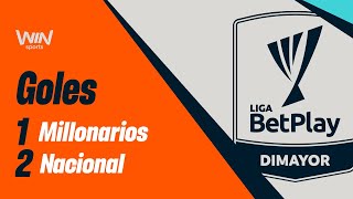 Millonarios vs Nacional goles  Liga BetPlay Dimayor 2024 2  Fecha 6 [upl. by Eizus]