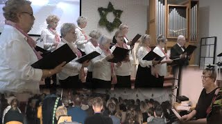 Rijswijks Dagblad Ouderenkoor Rijswijk Kerstnacht Leeuwendaalkerk [upl. by Ayak391]