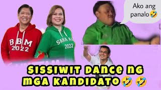 Sissiwit dance ng mga Candidates  Sara  bbm  Isko Moreno  Harry Roque  Kalinga istaychi [upl. by Nilloc681]