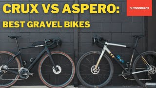 CRUX vs ASPERO Blurring Lines btw Gravel amp Road Bikes [upl. by Xonk536]